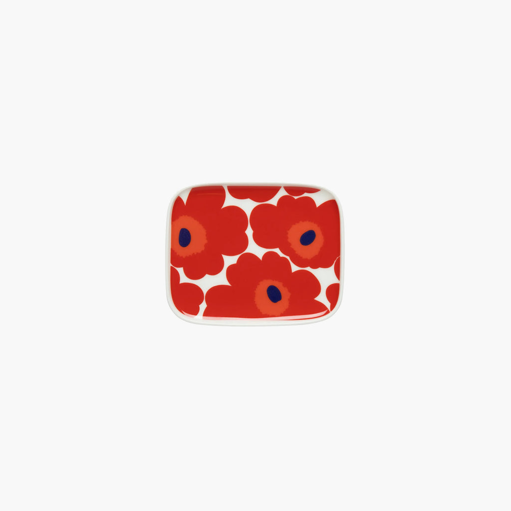 Marimekko Unikko Plate 15cm Red