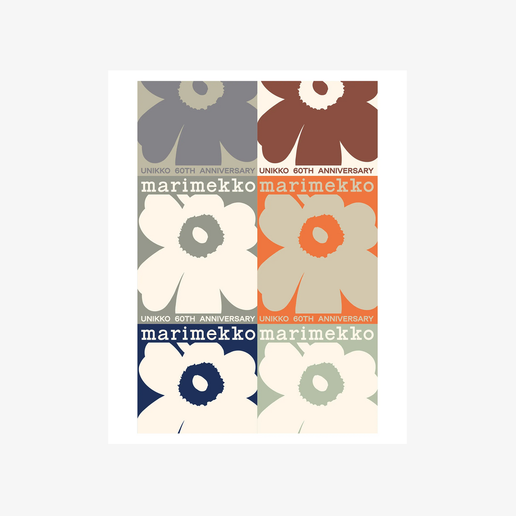Poster - Unikko 60th Anniversary Marimekko | FUNSTY