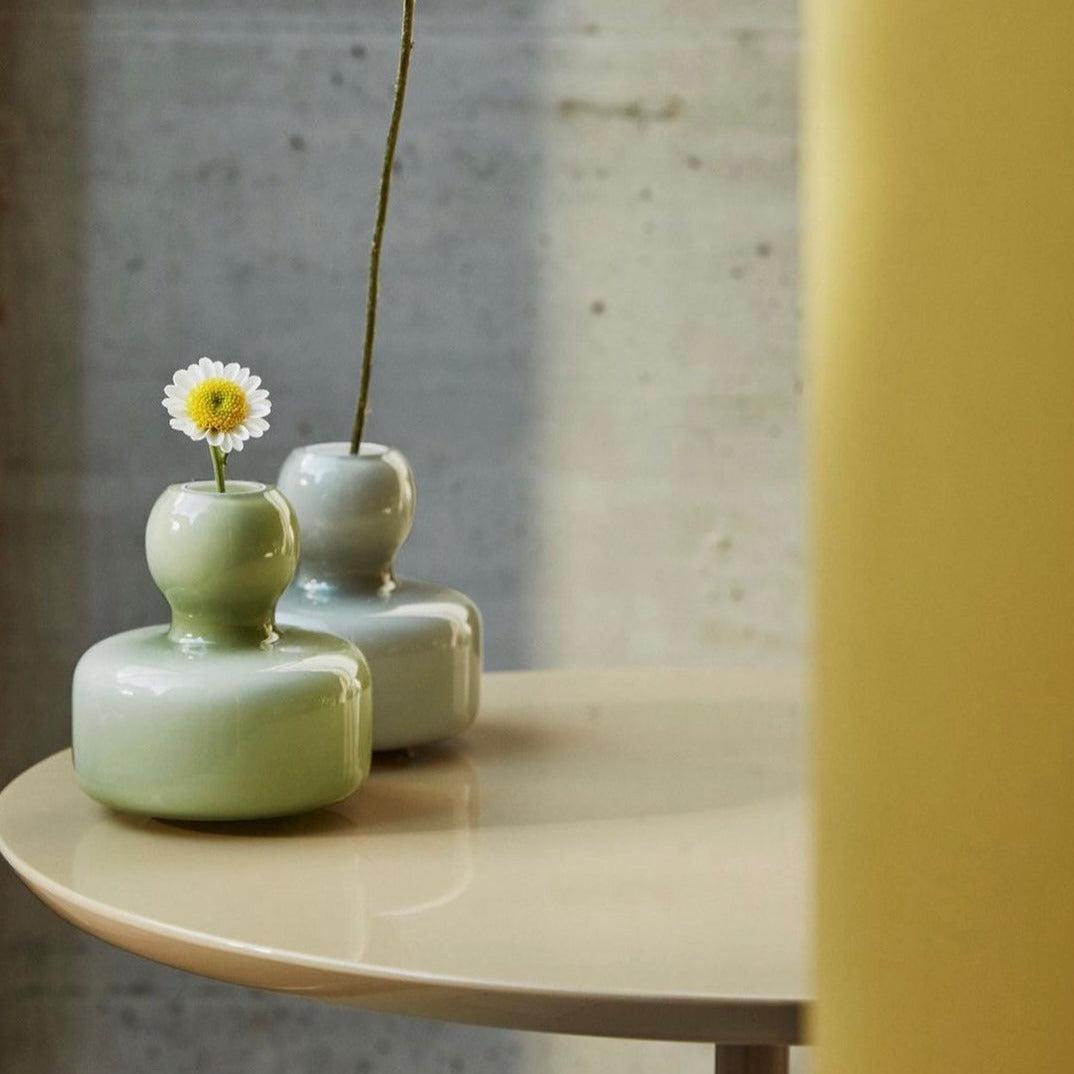Marimekko Flower Vase Olive | FUNSTY