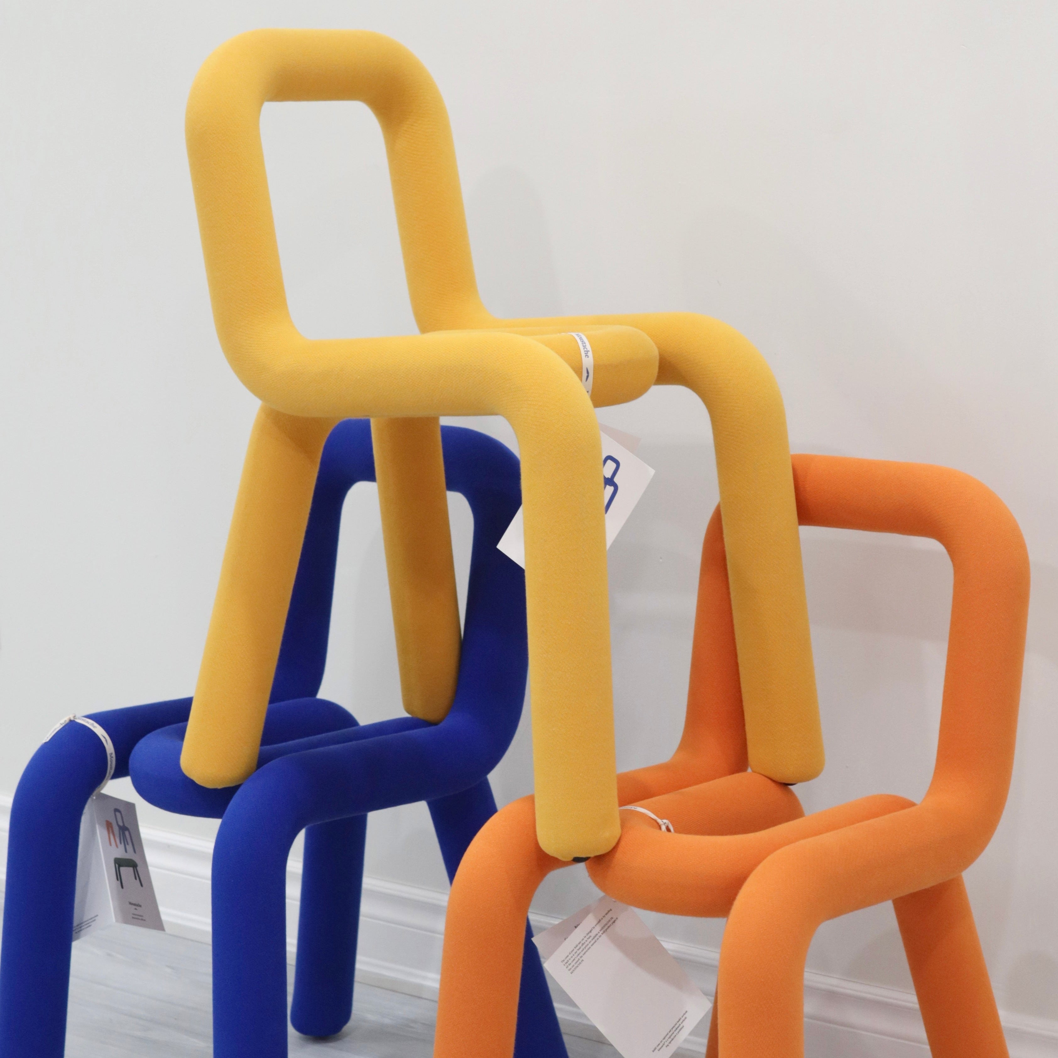 Moustache Bold Chair Yellow | FUNSTY Canada