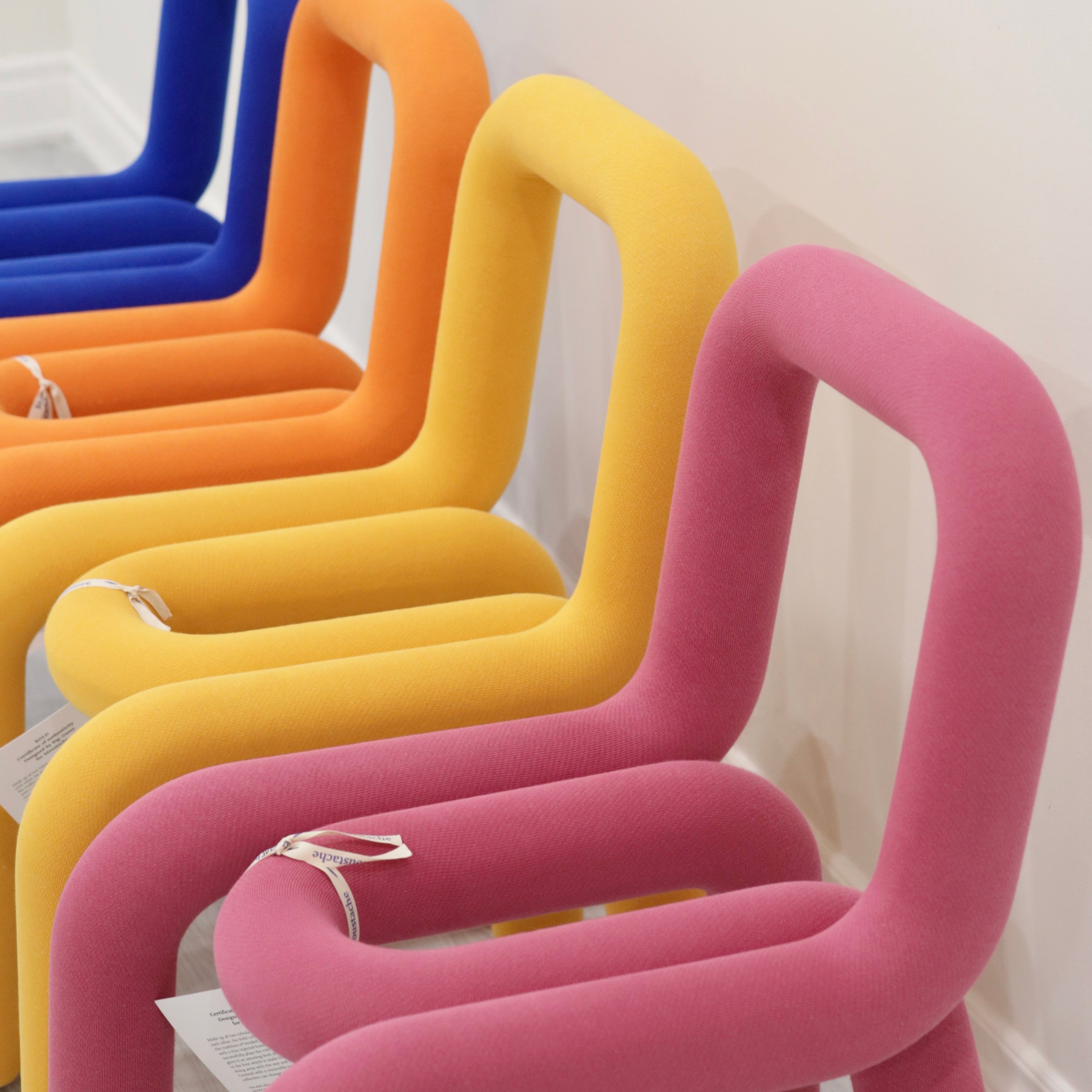 Moustache Bold Chair Pink | FUNSTY Canada