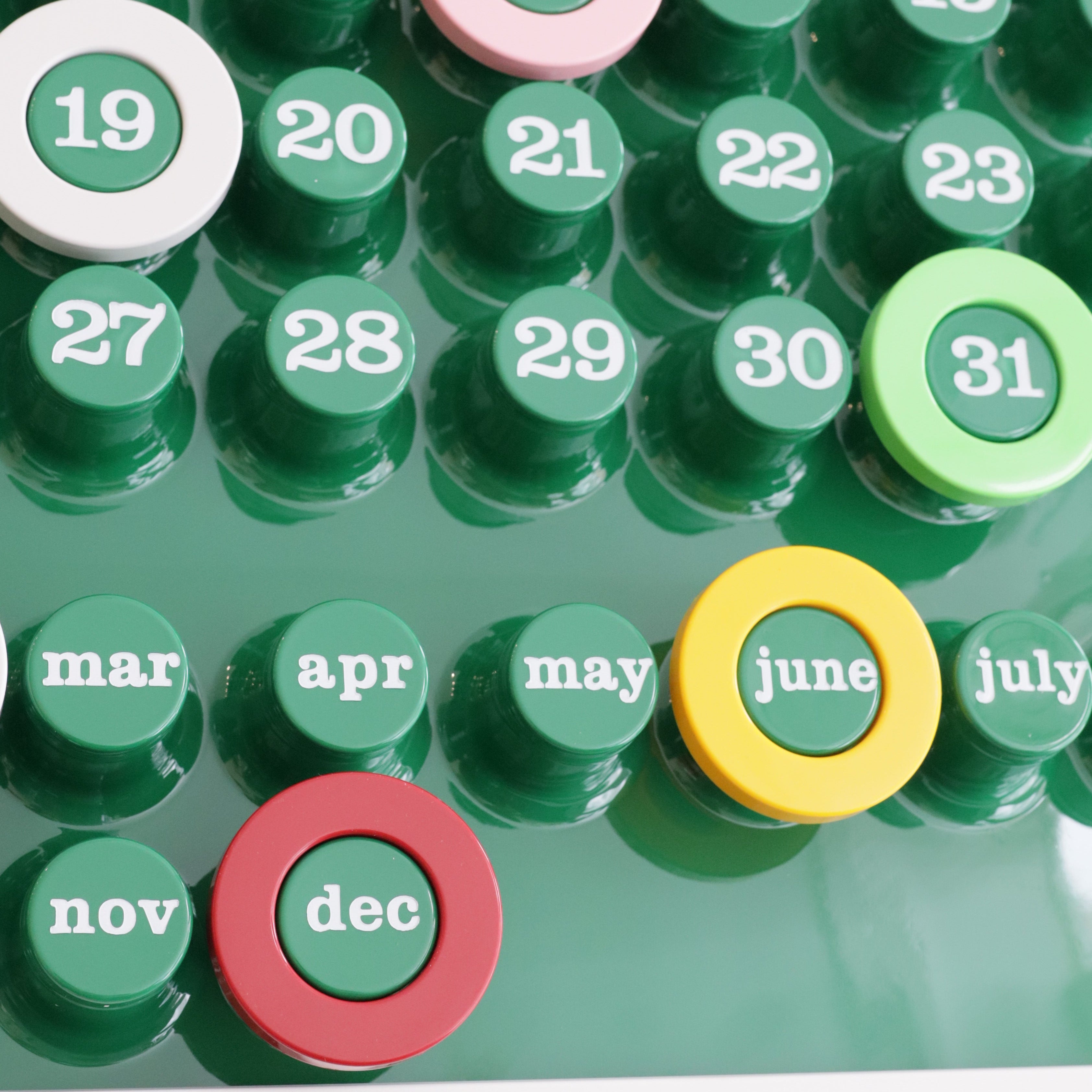 Ring-A-Date Perpetual Wall Calendar Extra Rings - FUNSTY Toronto