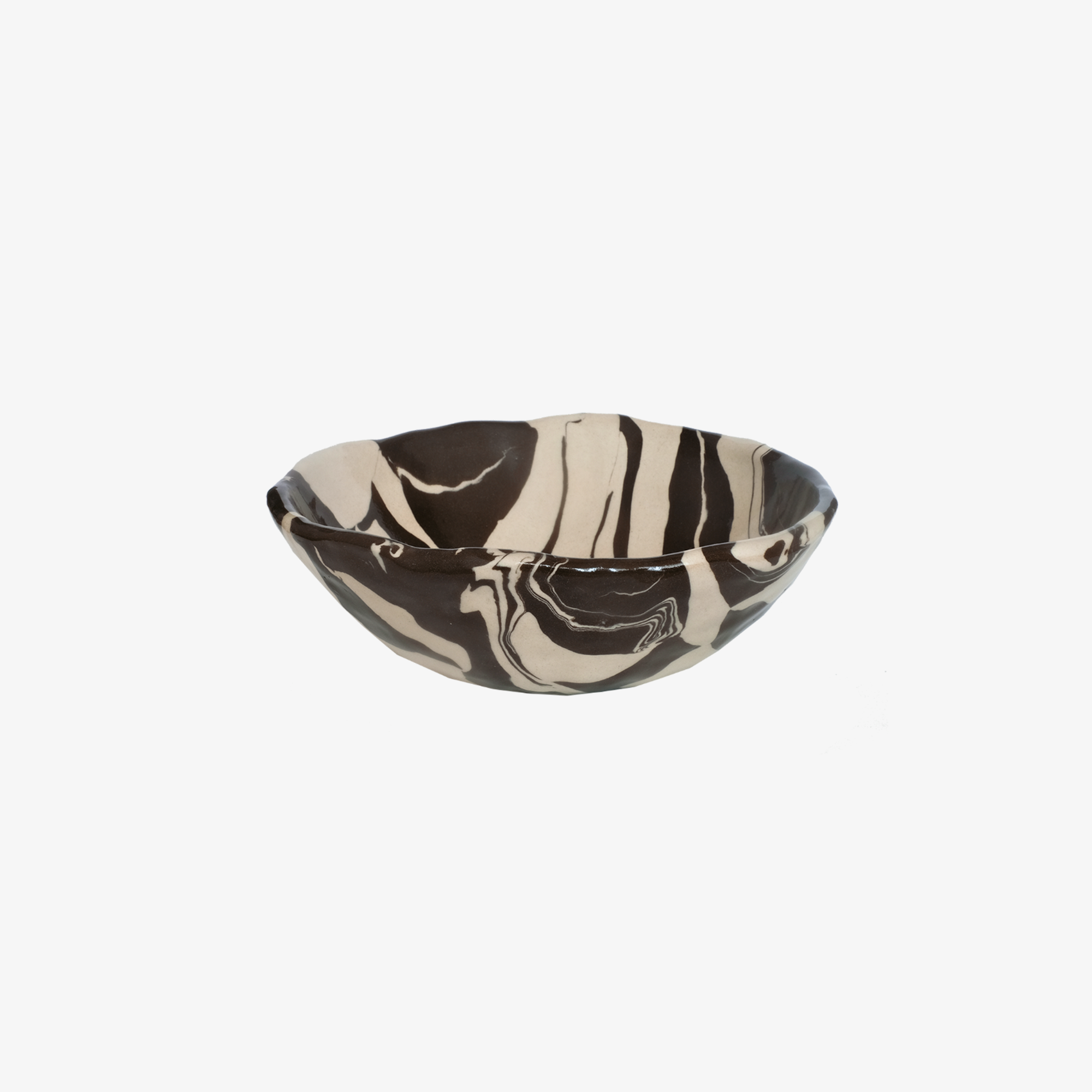 Bowl Marble Black M - Thumbnail 4