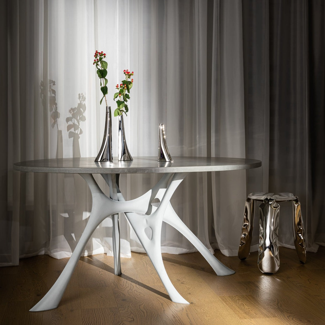 Zieta Plopp スツール シルバースツール Zieta - Plopp Standard Stool - Inox– FUNSTY