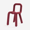 sparkling bold chair red
